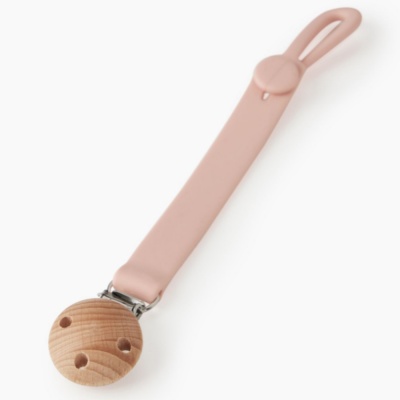 Держатель с металлической прищепкой Happy Baby 11029 pink 1